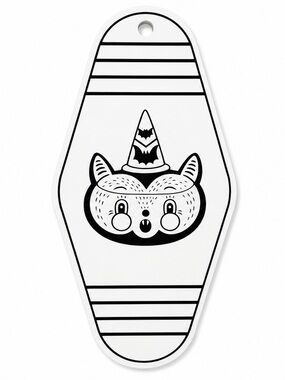 2/$25 Johanna Parker Inspired Halloween Fox Motel Keychain Spooky